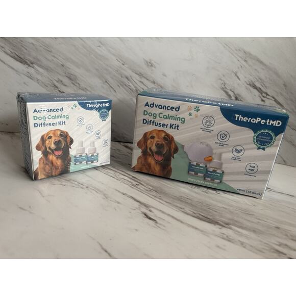 TheraPet Advanced Dog Calming Diffuser Kit + Refills, Christmas Gift Pet Parents - Picture 1 of 5